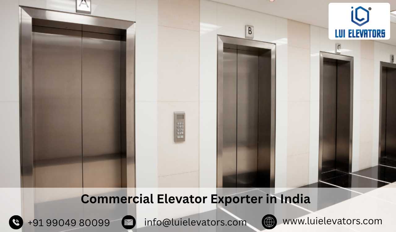 Commercial Elevator Exporter in India