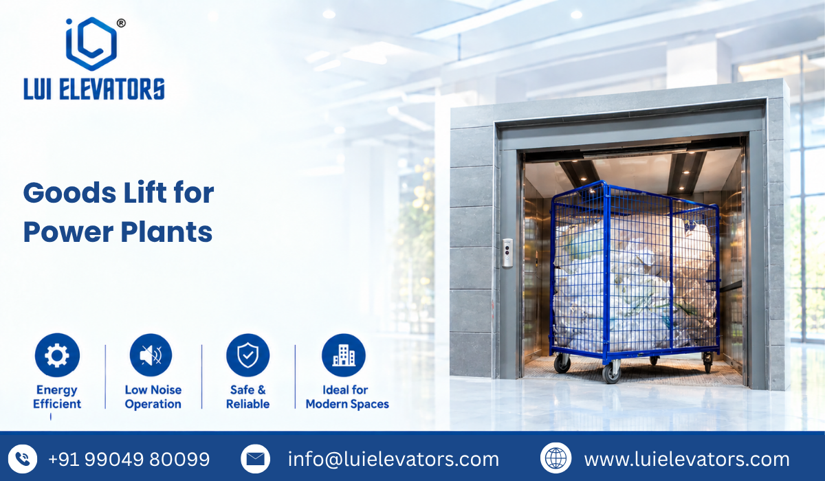 Goods Lift for Power Plants
