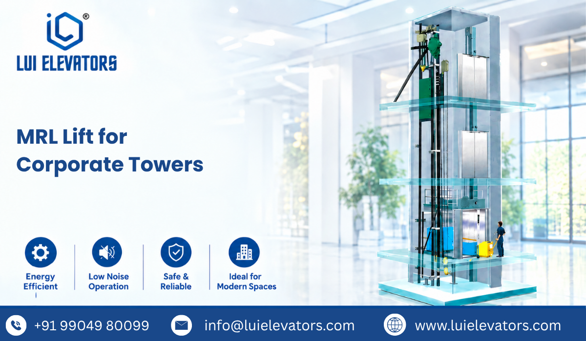 MRL Lift for Corporate Towers
