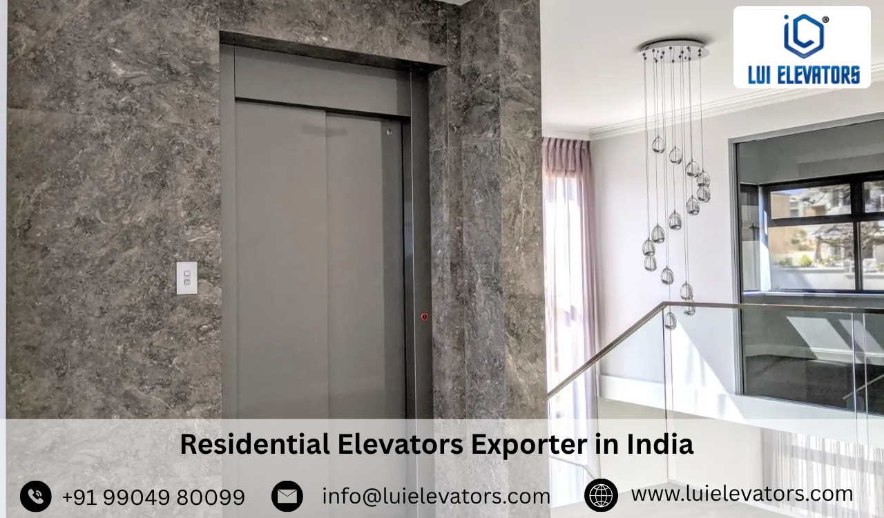 Residential Elevators Exporter in India