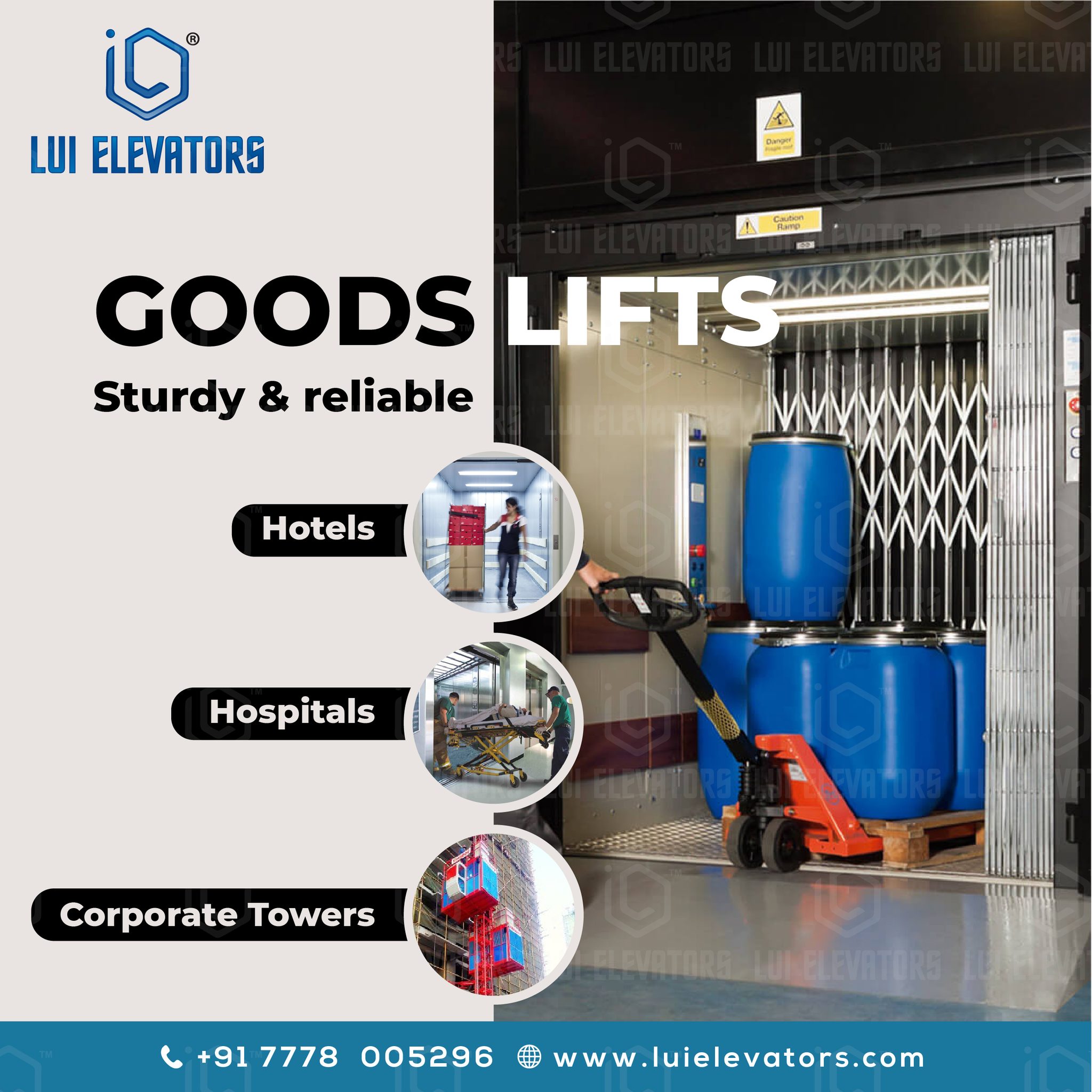Goods lift: Types of goods lift and their benefits