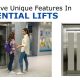 5 Must Have Unique Features In Residential Lifts